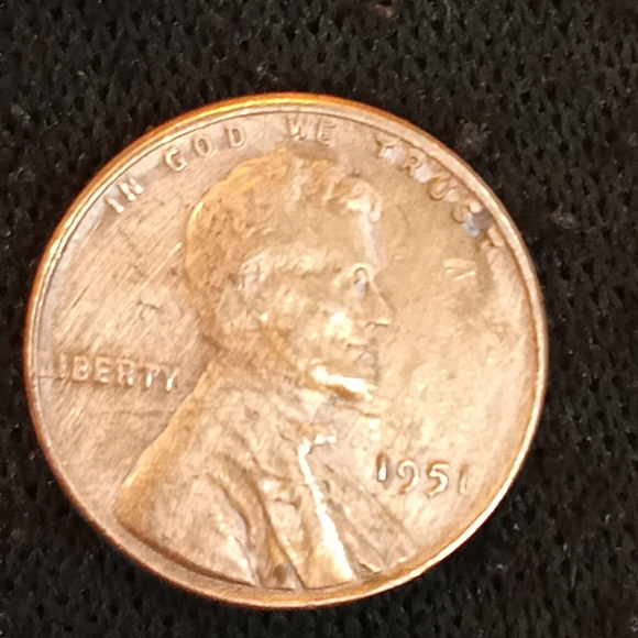 1951 No Mint Lincoln wheat penny